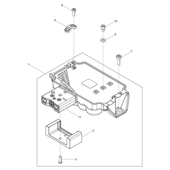 Converter Assembly for Wacker AS50e Trench Rammer