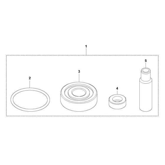 Service Kit for Husqvarna AT 39 Poker