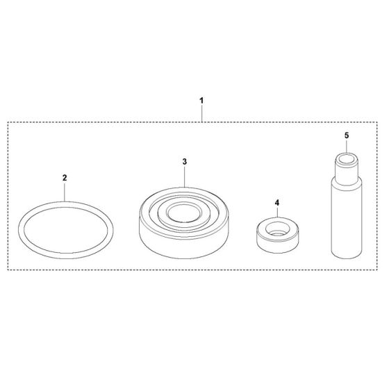 Service Kit for Husqvarna AT 49 Poker