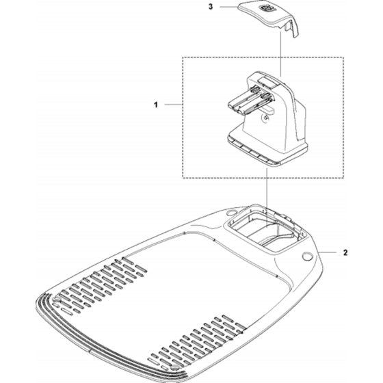 Charging Station Assembly for Husqvarna Automower 115H