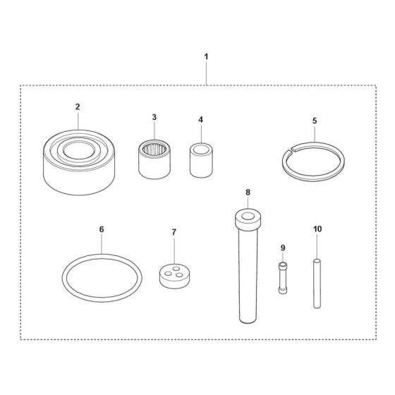 Service Kit for Husqvarna AX 56 Poker