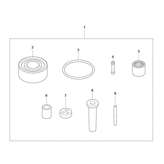 Service Kit for Husqvarna AX 36 Poker