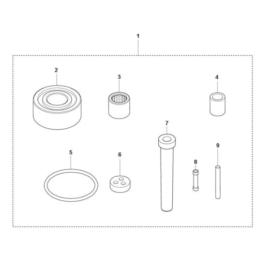 Service Kit for Husqvarna AX 40 Poker