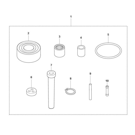 Service Kit for Husqvarna AX 48 Poker