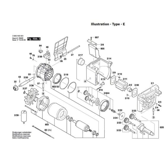 Quiet Shredder Assembly for Bosch AXT 25 D