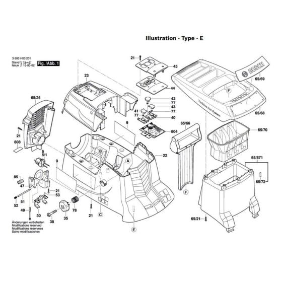 Quiet Shredder Assembly for Bosch AXT 25 TC