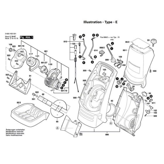 Rapid Shredder Assembly for Bosch AXT Rapid 2200