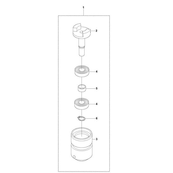 Coupling Kit -1 for Husqvarna AZ Series Poker