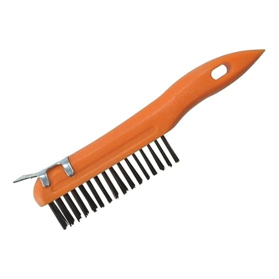 Plastic Wire Brush & Scraper by BlueSpot - 22523