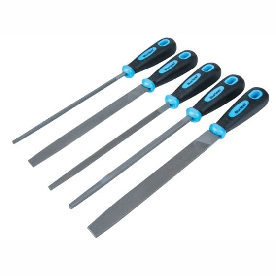 5 Piece Handled File Set 200mm (8in) by BlueSpot - 22654