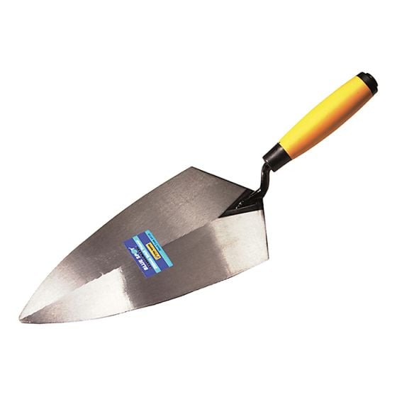 Philadelphia Pattern Brick Trowel Soft Grip Handle 11in by BlueSpot - 24120