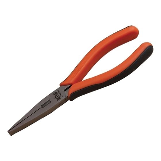 2471G Flat Nose Pliers 160mm (6.1/4in) by Bahco - 2471 G-160