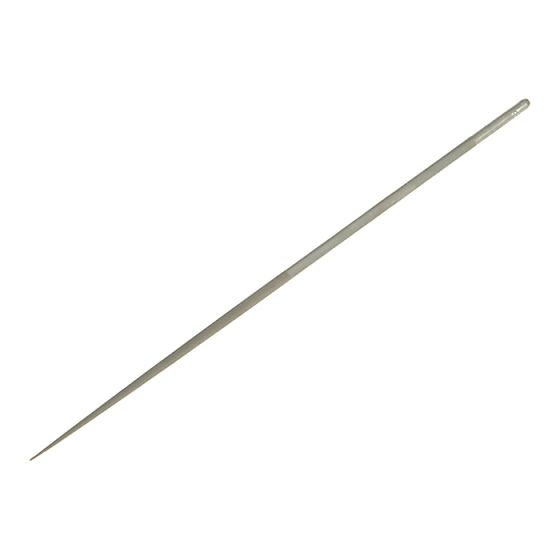 Round Needle Files Un-Handled