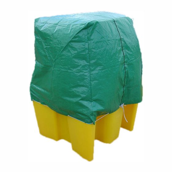 Flexible Rain Cover Only with Front Access fits IBC Spill Pallet BBC-1