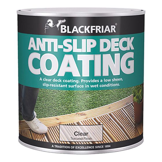 Anti-Slip Deck Coating 2.5 Litre by Blackfriar - BF6451002C1