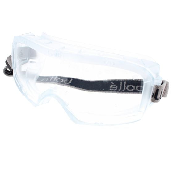 Bolle Coverall Platinum Safety Goggles - Ventilated clear lenses