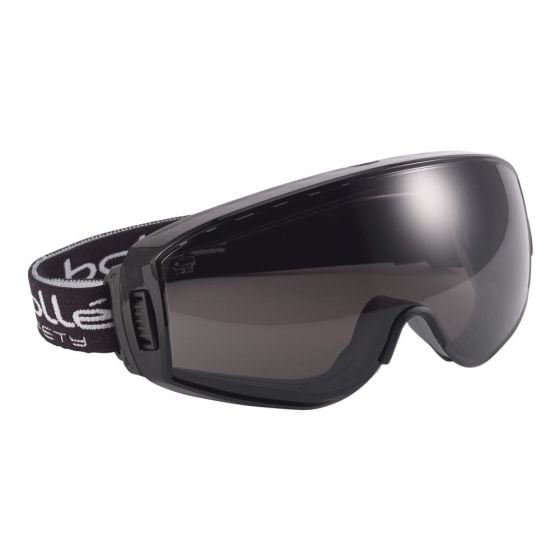 Pilot Ventilated Safety Goggles - Smoke