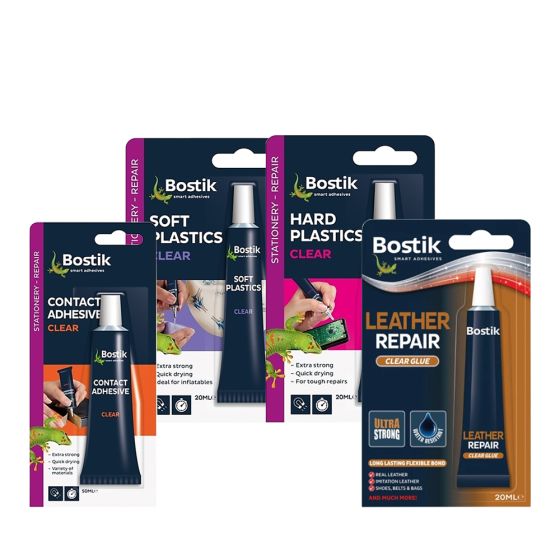 Bostik Contact, Plastic and Leather Adhesives