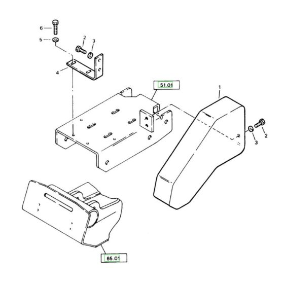 Covering (101220100802-101220105778) Assembly for Bomag BP 10/36 Compactors