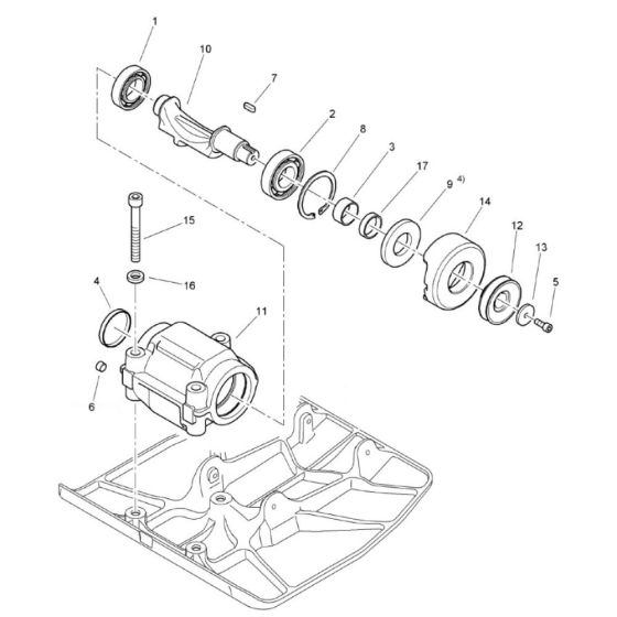 Exciter Unit Assembly for Bomag BP 12/50 A Compactors