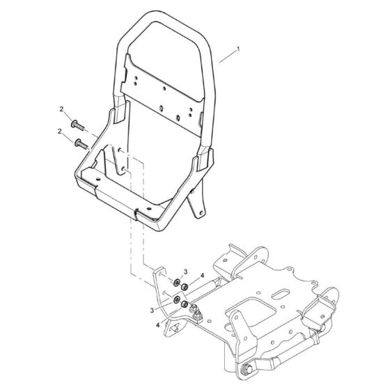 Proteciton Bow Assembly for Bomag BP 12/50 A Compactors