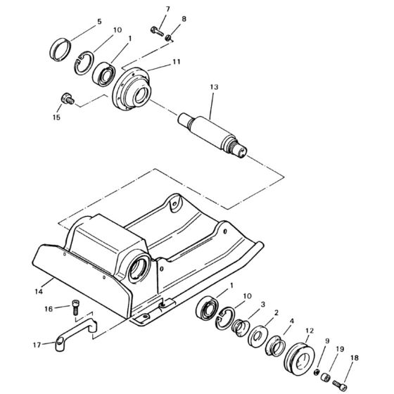 Base Plate (101740000101-101740000103) Assembly for Bomag BP 18/53 Compactors