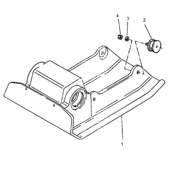 Base Plate Assembly for Bomag BP 20/48 D Compactors