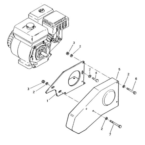 Covering Assembly for Bomag BP 20/53 Compactors