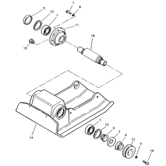 Base Plate (101670700161-101670700211) Assembly for Bomag BP 20/60 Compactors