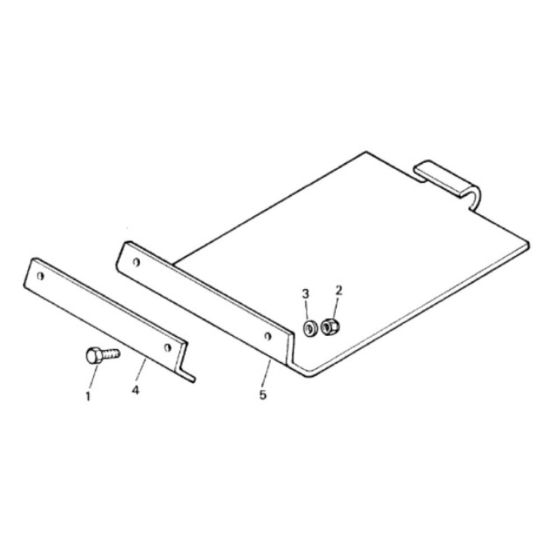 Plastic Plate (101670700201-101670700211) Assembly for Bomag BP 20/60 Compactors