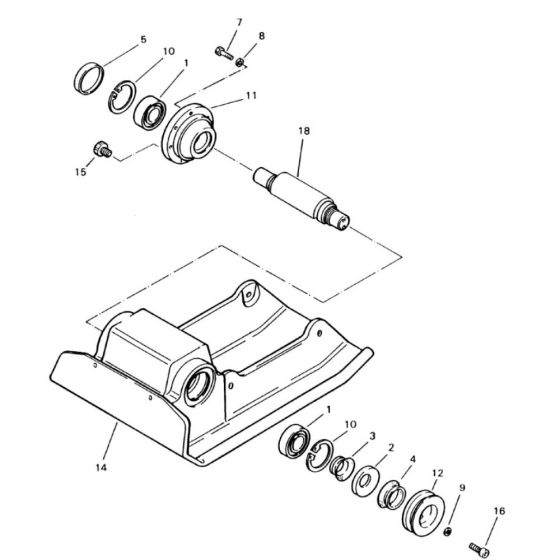 Base Plate (101670800196-101670800275) Assembly for Bomag BP 20/60 D Compactors