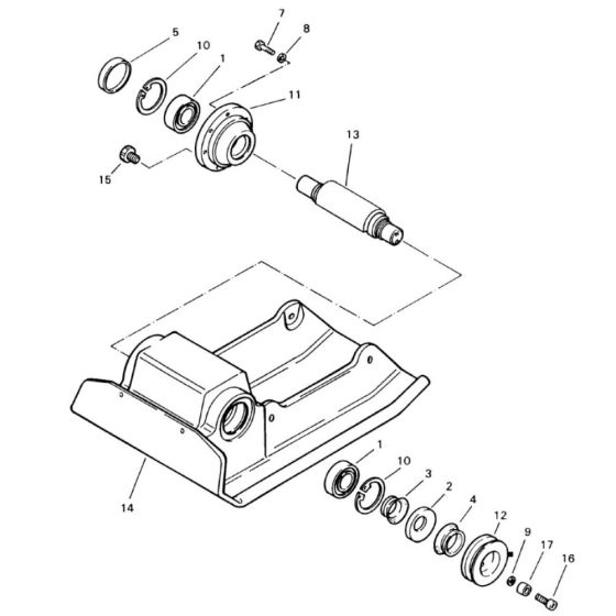 Base Plate (101670800101-101670800195) Assembly for Bomag BP 20/60 D Compactors