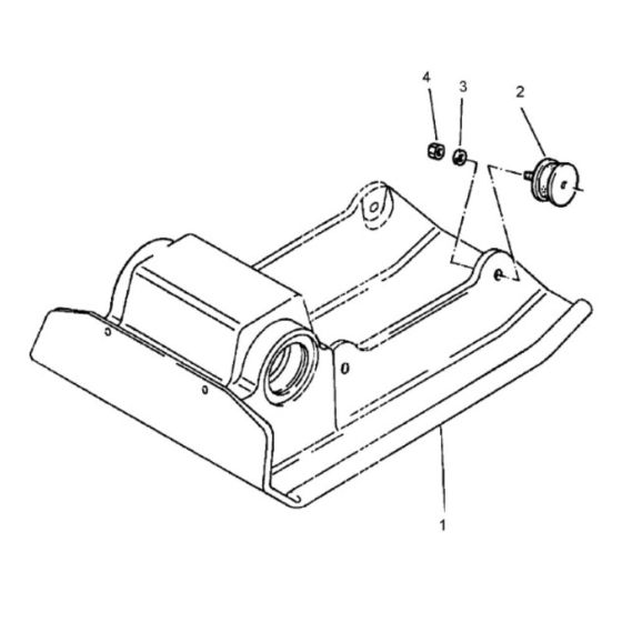 Base Plate Assembly for Bomag BP 23/48 Compactors