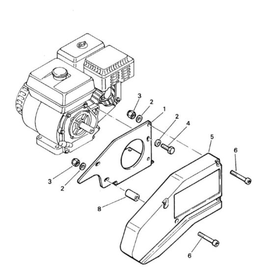 Covering (101670300131-101670300255) Assembly for Bomag BP 23/60 Compactors