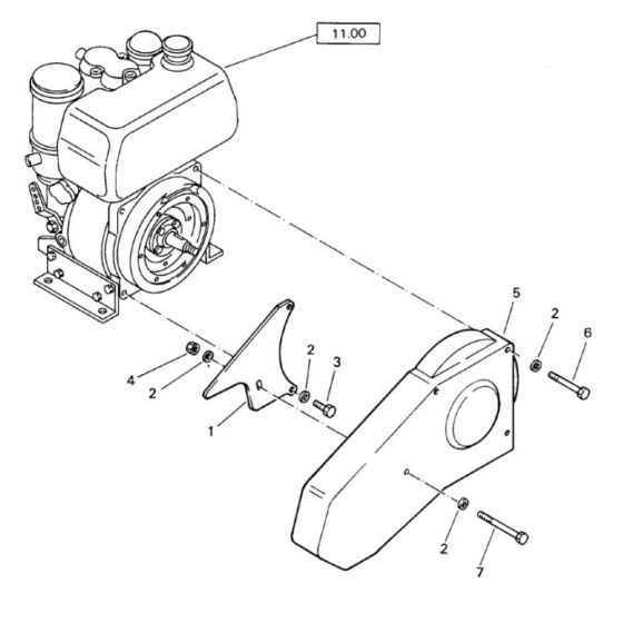 Covering (101670200101-101670200276) Assembly for Bomag BP 23/60 D Compactors