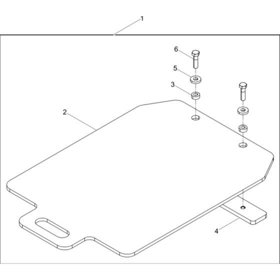 Urethane Pad Kit PGV50 Assembly for Wacker BPU3750ATS 5000610408 (Petrol) Rev. 101 Reversible Plate Compactors