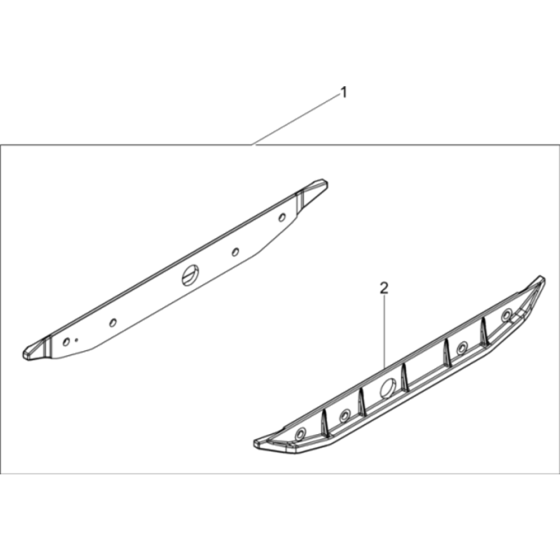 Extension Plate Kit Assembly-3 for Wacker BPU4045A 5000610345 (Petrol) Rev. 101 Reversible Plate Compactors