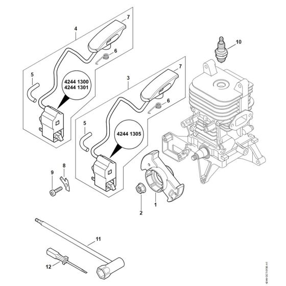 Ignition System for Stihl BR 430 Leaf Blower