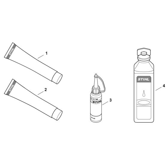 Lubricants & Greases for Stihl BR 600 Leaf Blower