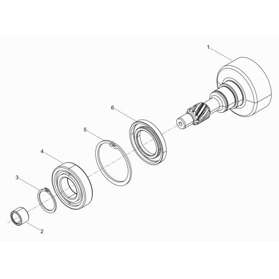 Clutch Drum Assembly for Wacker BS50-4As Trench Rammer