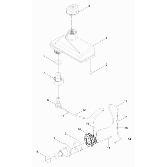 Oil Pump Assembly for Wacker BS60-2plus Trench Rammer