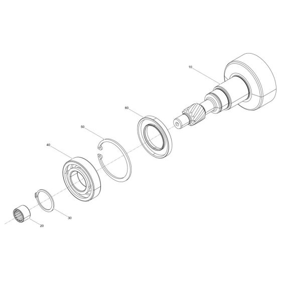 Clutch Drum Assembly for Wacker BS62-4 Trench Rammer