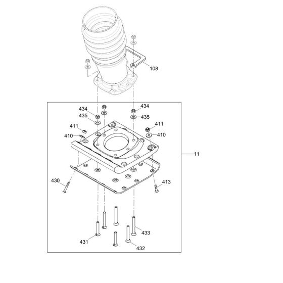 Ramming Shoe Assembly for Wacker BS70-2i Trench Rammer