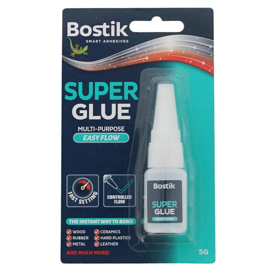 Bostik Super Glue Easy Flow Bottle 5g