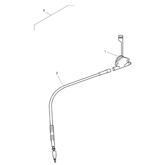 Throttle Control for Bomag BT60/4 Rammers