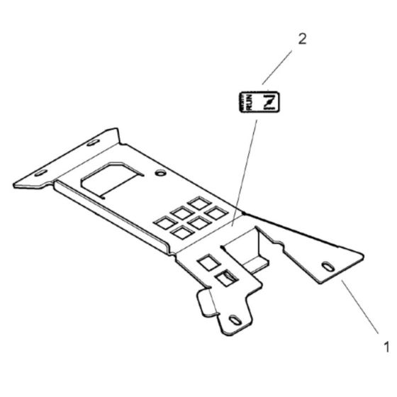 Cover Plate for Bomag BT65/4 Rammers