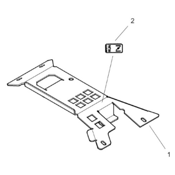 Cover Plate for Bomag BT65/4 Rammers