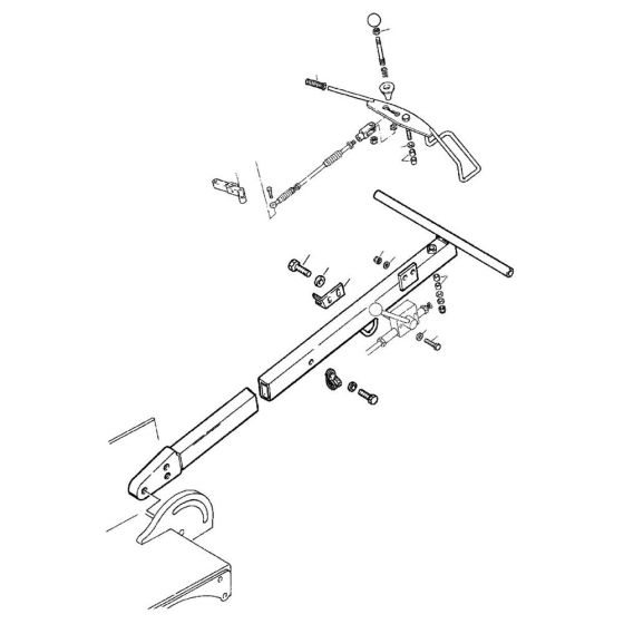 Actuation Assembly for Bomag BW 71 E (101620201001 to 101620201120) Roller