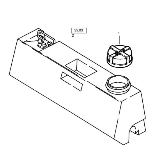 Sprinkler System Assembly for Bomag BW 71 EHB-2 (101620241001 to 101620241245) Roller