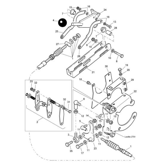 Brake (S/N 101620261001 to 101620261020) Assembly for Bomag BW 71 EHB-2 (101620261001 to 101620261101)   Roller